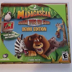 Madagascar Animal trivia DVD game - Demo Edition